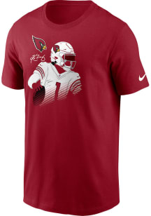 Kyler Murray Arizona Cardinals Red Player Action Short Sleeve Player T Shirt