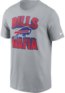 Nike Buffalo Bills Grey Cheer Zone Short Sleeve T Shirt