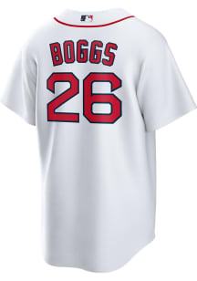 Wade Boggs Boston Red Sox Mens Replica Home Jersey - White