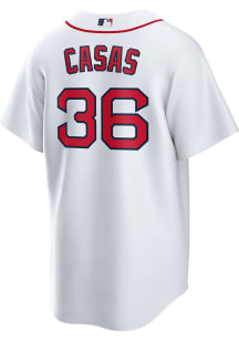 Triston Casas Boston Red Sox Mens Replica Home Jersey - White