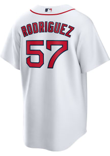 Joely Rodriguez Boston Red Sox Mens Replica Home Jersey - White