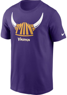 Nike Minnesota Vikings Purple Fan Voice Short Sleeve T Shirt
