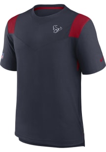 Nike Houston Texans Navy Blue Dri-Fit Player Short Sleeve T Shirt