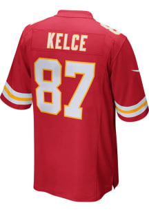 Travis Kelce  Nike Kansas City Chiefs Red Home Game Football Jersey