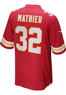 Tyrann Mathieu  Nike Kansas City Chiefs Red Home Game Football Jersey