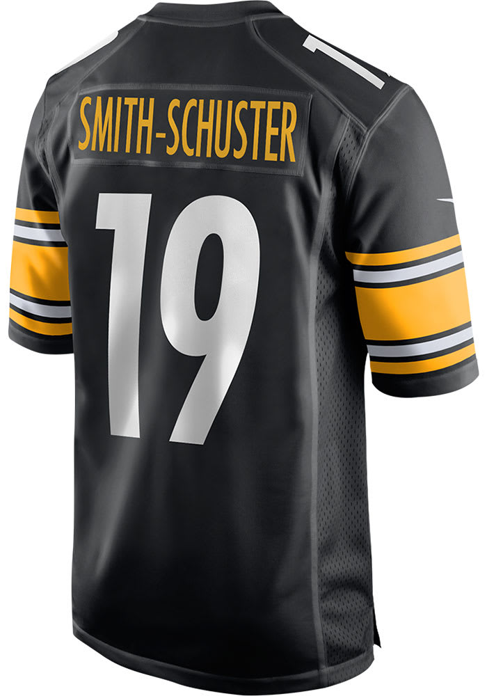 JuJu Smith-Schuster Nike Pittsburgh Steelers Black Home Game Football Jersey