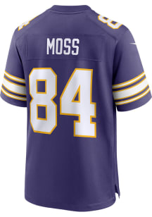 Randy Moss  Nike Minnesota Vikings Purple Alt Football Jersey