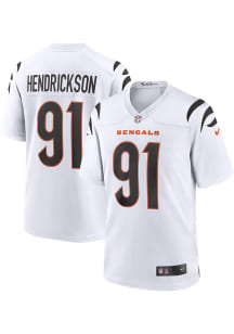 Trey Hendrickson  Nike Cincinnati Bengals White Road Game Football Jersey