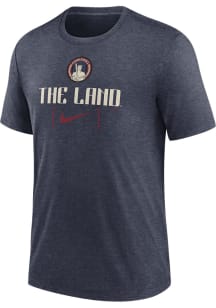 Nike Cleveland Guardians Navy Blue City Connect Short Sleeve Fashion T Shirt
