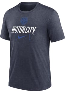 Nike Detroit Tigers Navy Blue City Connect Short Sleeve Fashion T Shirt