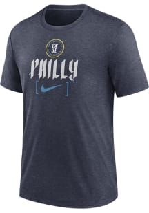 Nike Philadelphia Phillies Navy Blue City Connect Short Sleeve Fashion T Shirt