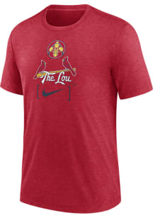Nike St Louis Cardinals Red City Connect Short Sleeve Fashion T Shirt