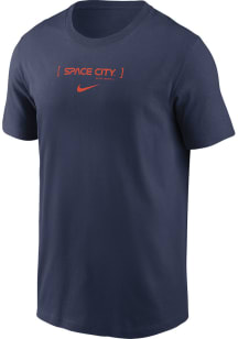Nike Houston Astros Navy Blue City Connect Short Sleeve T Shirt