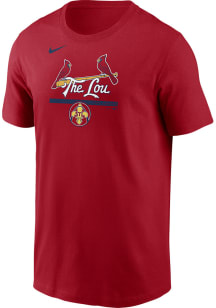 Nike St Louis Cardinals Red City Connect Short Sleeve T Shirt