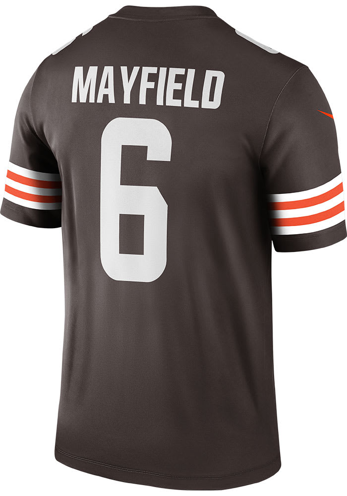 Baker Mayfield Nike Cleveland Browns Brown Home Legend Football Jersey