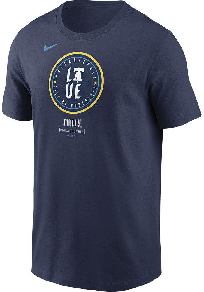Nike Philadelphia Phillies NAVY City Connect Short Sleeve T
