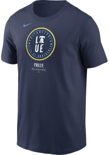 Nike Philadelphia Phillies Navy Blue City Connect Short Sleeve T Shirt