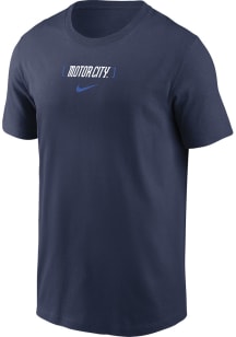 Nike Detroit Tigers Navy Blue City Connect Short Sleeve T Shirt