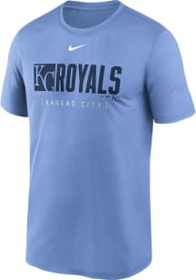Nike Kansas City Royals Light Blue Knockout Legend Short Sleeve T Shirt