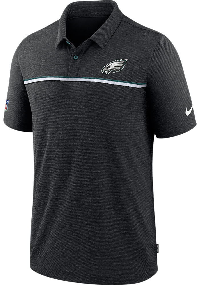 MEN'S NIKE ON FIELD SHORT SLEEVE PHILADELPHIA EAGLES POLO