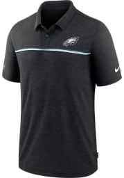 Nike Philadelphia Eagles Mens Black Sideline Short Sleeve Polo