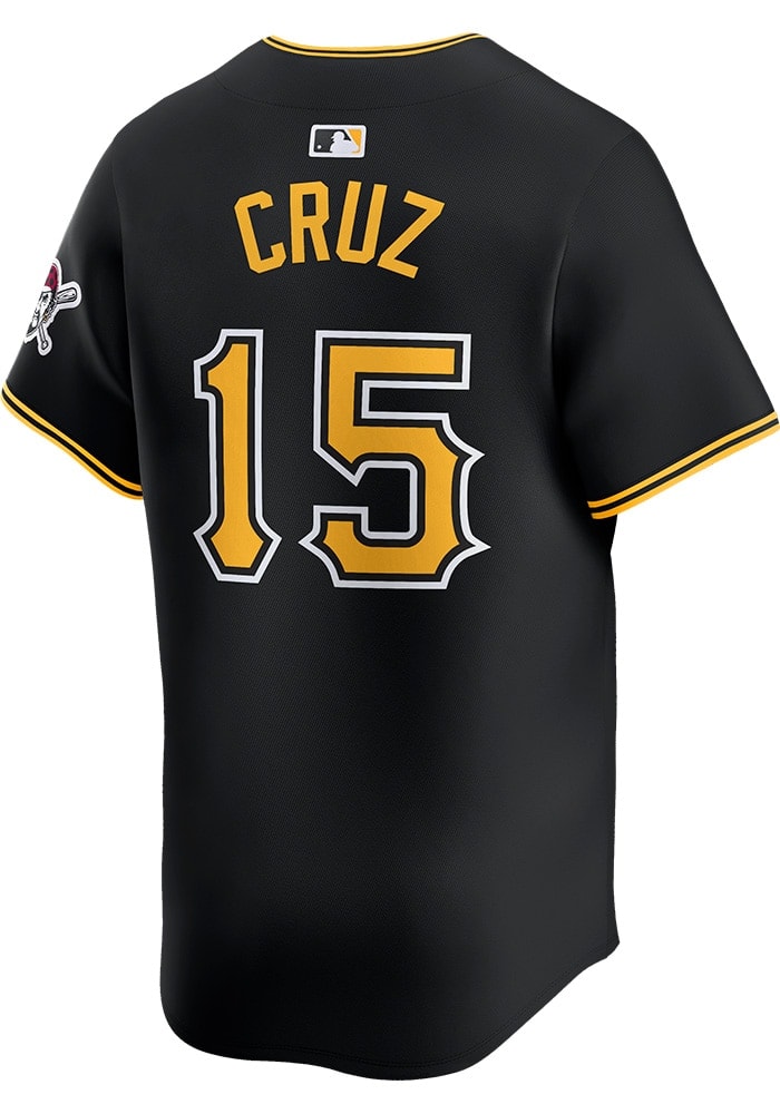 Oneil Cruz Pittsburgh Pirates Mens BLACK Alt 2024 Limited Baseball