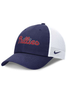 Nike Philadelphia Phillies Evergreen Jersey H86 Trucker Adjustable Hat - Blue