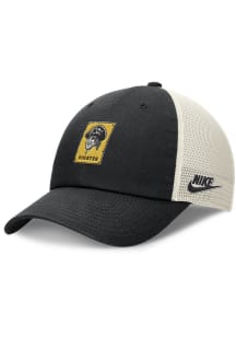 Nike Pittsburgh Pirates Cooperstown Rewind H86 Trucker Adjustable Hat - Black
