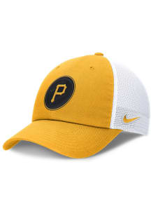 Nike Pittsburgh Pirates City Connect H86 Trucker Adjustable Hat - Yellow