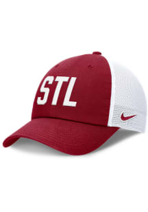 Nike St Louis Cardinals Tri-Code H86 Trucker Adjustable Hat - Red