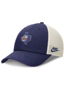 Nike Texas Rangers Cooperstown Rewind H86 Trucker Adjustable Hat - Blue