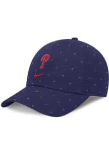 Nike Philadelphia Phillies Blue Sublimated Pattern H86 Womens Adjustable Hat
