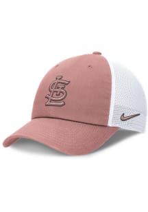 Nike St Louis Cardinals Pink Tonal Logo Statement H86 Trucker Womens Adjustable Hat