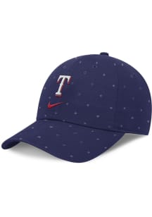Nike Texas Rangers Blue Sublimated Pattern H86 Womens Adjustable Hat