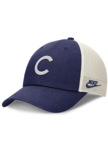 Nike Chicago Cubs Cooperstown Rewind H86 Trucker Adjustable Hat - Navy Blue