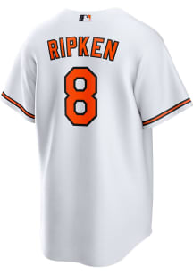 Cal Ripken Jr Baltimore Orioles Mens Replica Home Jersey - White