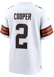 Amari Cooper  Nike Cleveland Browns White Away Football Jersey
