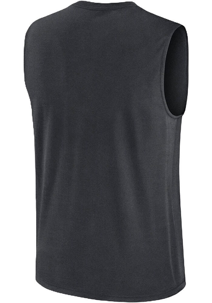 Nike Ohio State Buckeyes Mens Black Dri-Fit Legend Short Sleeve Tank Top