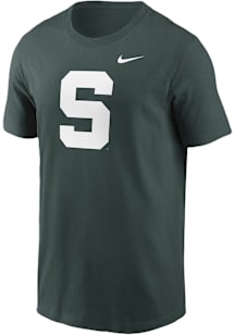 Nike Michigan State Spartans Green Alt Logo Short Sleeve T Shirt