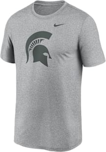 Nike Michigan State Spartans Grey Dri-Fit Legend Short Sleeve T Shirt