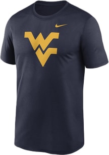 Nike West Virginia Mountaineers Navy Blue Dri-Fit Legend Short Sleeve T Shirt