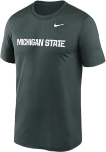 Nike Michigan State Spartans Green Dri-Fit Legend Short Sleeve T Shirt