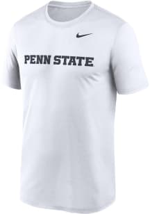 Nike Penn State Nittany Lions White Dri-Fit Legend Design Short Sleeve T Shirt