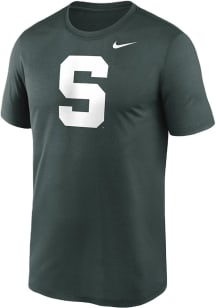 Nike Michigan State Spartans Green Dri-Fit Legend Short Sleeve T Shirt