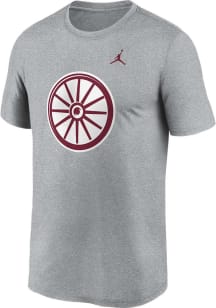 Nike Oklahoma Sooners Grey Dri-Fit Legend Short Sleeve T Shirt