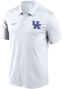 Nike Kentucky Wildcats Mens White Franchise Short Sleeve Polo
