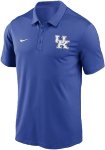 Nike Kentucky Wildcats Mens Blue Franchise Short Sleeve Polo