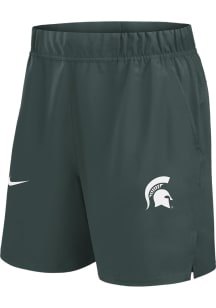 Nike Michigan State Spartans Mens Green Victory Shorts