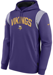 Nike Minnesota Vikings Mens Purple Sideline TF Hood