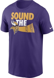 Nike Minnesota Vikings Purple Essential Cotton Local Short Sleeve T Shirt